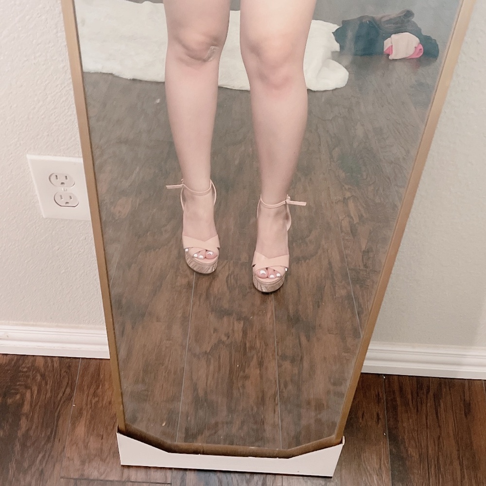 Espadrille wedges heels